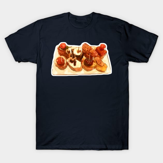 Time for tapas T-Shirt by ellaine13